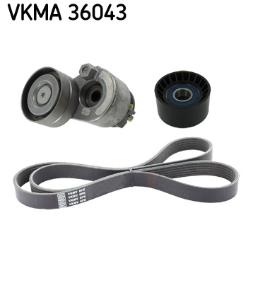 SKF VKMA 36043 Kit Cinghie Poly-V